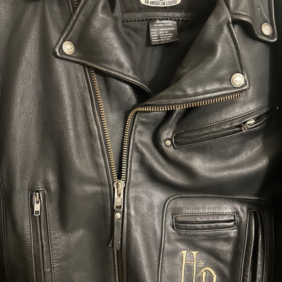 Harley-Davidson “An American Legend” RARE Leather Jacket – Size M - Picture 2 of 12